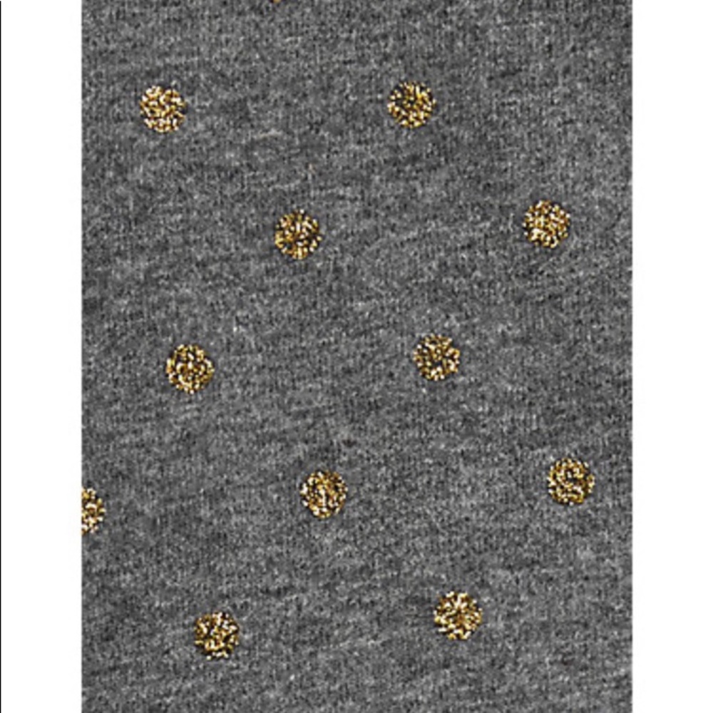 New Carter’s Glitter Polka Dot Dress Set - Picture 4 of 6
